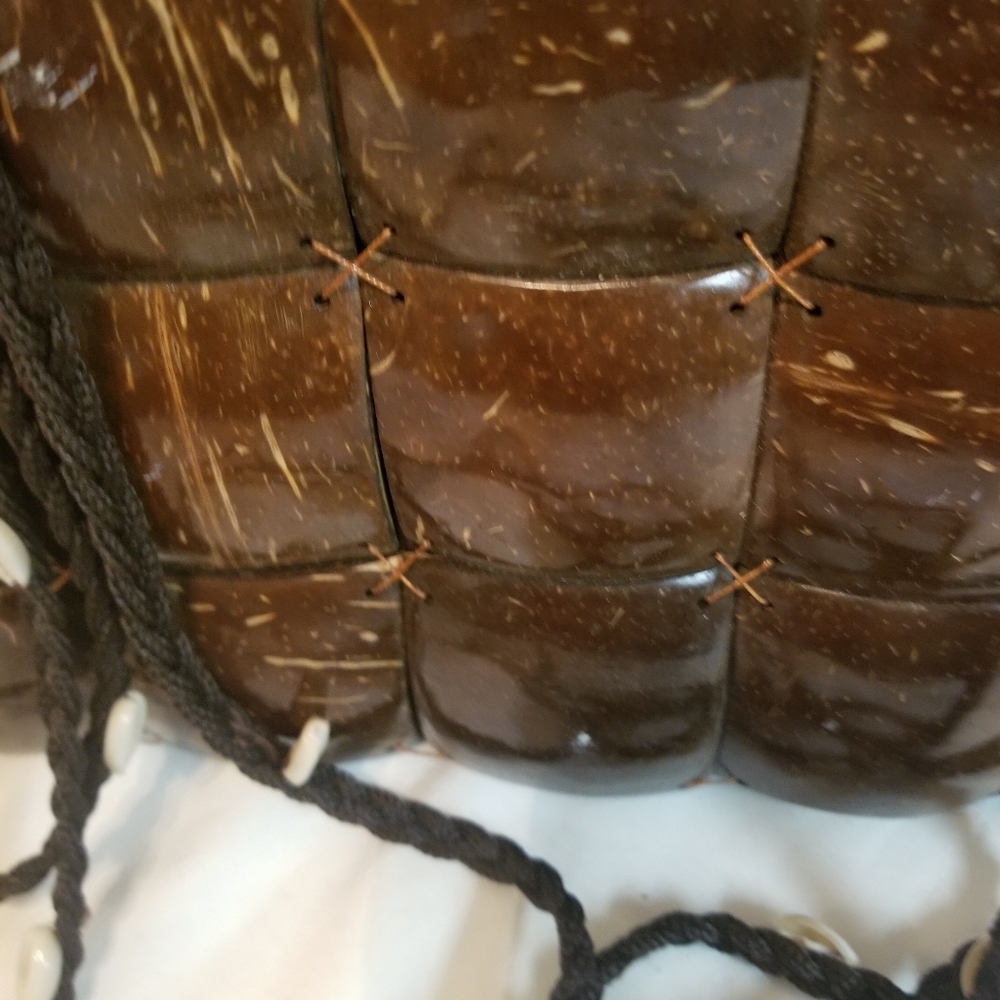 Coconut Shell Handbag - image 3